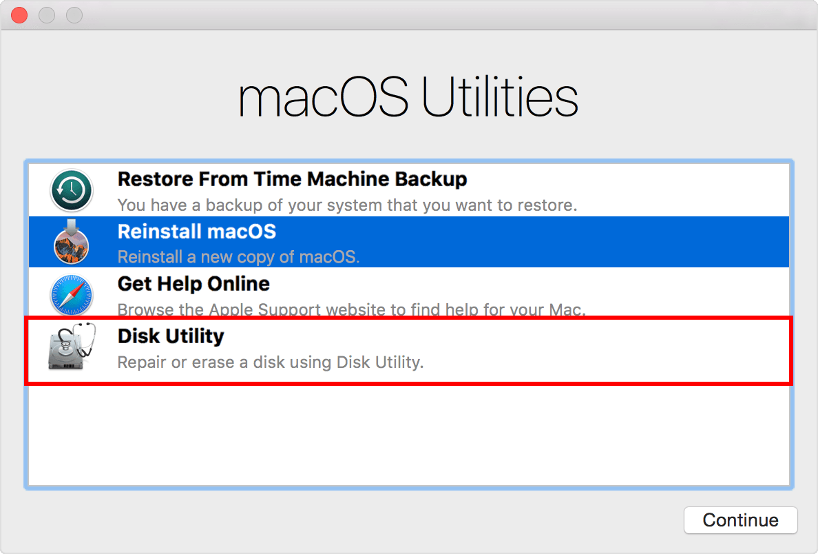 make a recovery disk for mac